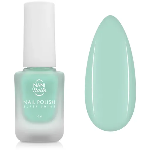 NaniNails NANI Super Shine lac de unghii cu rezistenta indelungata culoare Mint Fantasy 10 ml