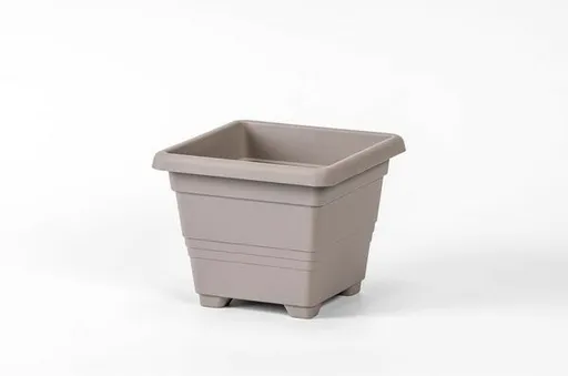 Plastia Ghiveci Begonia 60 x 60, gri deschis, gri deschis