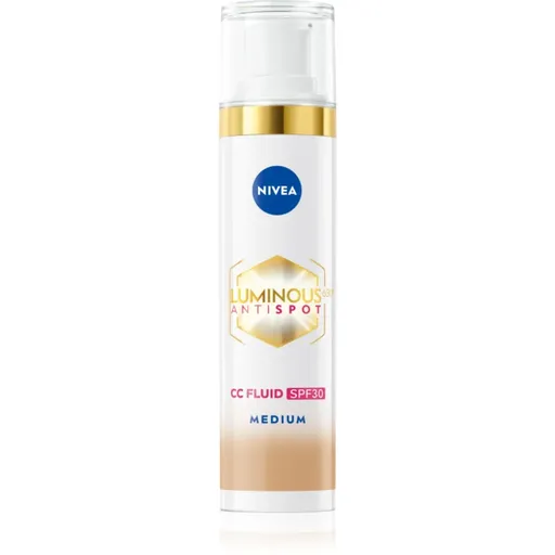 NIVEA Luminous 630 Anti Spot crema CC iluminatoare SPF 30 culoare Medium 40 ml