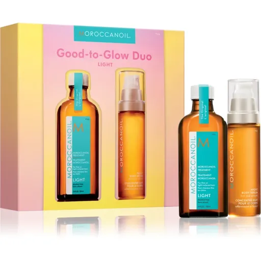 Moroccanoil Good-to-Glow Duo Light set de par si de corp 1 buc