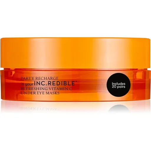 Nails Inc. Party Recharge masca hidrogel pentru ochi cu efect revigorant 20 pereche