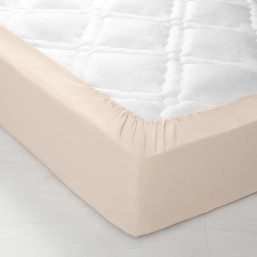 Cearșaf cu elastic, culoare uni, de la Colombine, adâncime 32 cm, din bumbac