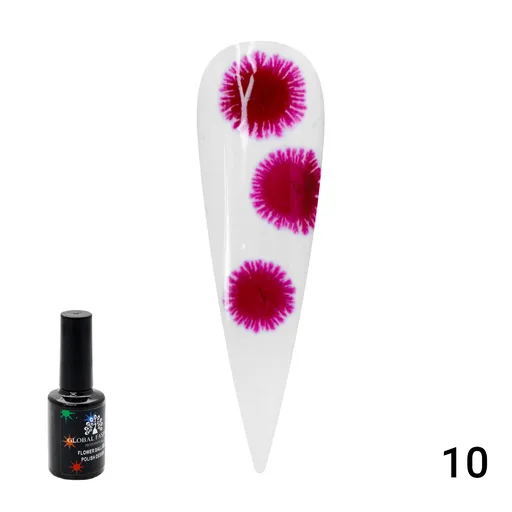 Oja Semipermanenta Flowers Ball 10 ml, 10, TPO Free
