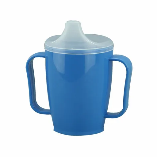 Cana cu capac și două capacele 250 ml, albastru, albastru