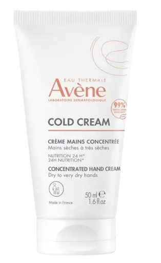 Avène Cremă hrănitoare și protectoare pentru mâini uscate până la foarte uscate Cold Cream (Concentrated Hand Cream) 50 ml