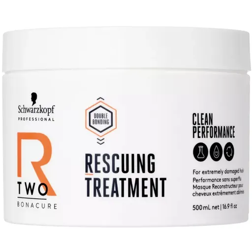 Schwarzkopf Professional Mască intensă de reparare pentru păr extrem de deteriorat R-Two Bonacure (Rescuing Treatment) 500 ml
