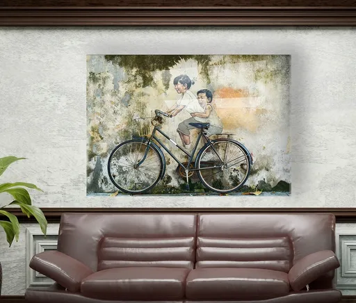 Tablou decorativ, 1913, 50 x 70 cm, Multicolor