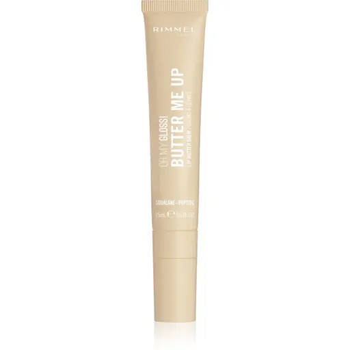 Rimmel Oh My Gloss! Butter Me Up Balsam de buze hidratant culoare 000 Vanilla Frost 15 ml