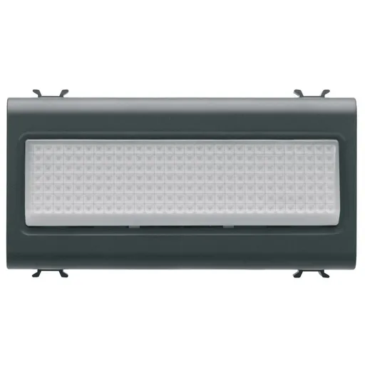 Lampa iluminat trepte 4M Gewiss Chorus GW12656, negru satin