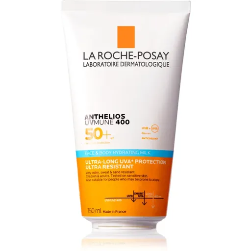 La Roche-Posay Anthelios UVMUNE 400 Face & Body loțiune hidratantă de protecție pentru față și corp SPF 50+ 150 ml