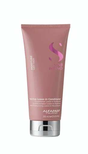 Alfaparf Milano Balsam hidratant fără clătire pentru păr uscat Semi di Lino Moisture (Nutritive Leave-in Conditioner) 200 ml