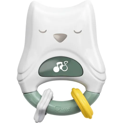 Chicco Day & Night lampă de veghe cu zornăitoare 2in1 Little Owl 1 buc