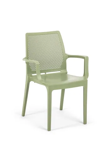 Scaun, Hanah Home, Icon, 57x85x53 cm, Verde