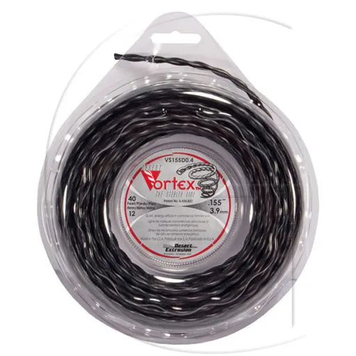 Fir Nailon ,Profil Rasucit Pentru Motocoasa, Diametru Fir 3.9 mm, Lungime 25.9 Metri