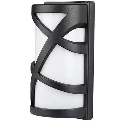 Corp iluminat gradina prindere perete soclu E27 - negru mat V-TAC SKU-7064
