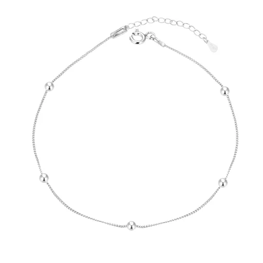 Beneto Brățară din argint cu mărgele AGB438N