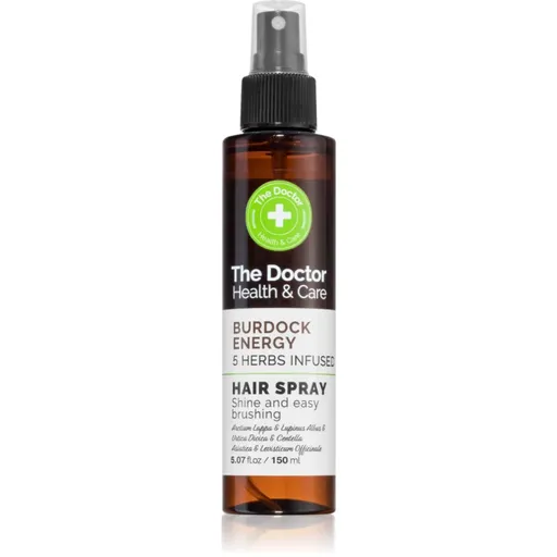 The Doctor Burdock Energy 5 Herbs Infused spray care nu necesita clatire pentru păr 150 ml