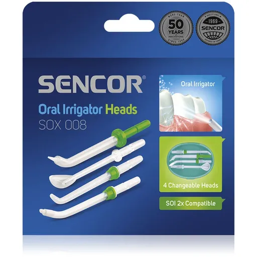 Sencor SOX 008 capete inlocuitoare pentru igiena orala For SOI 22x 4 buc