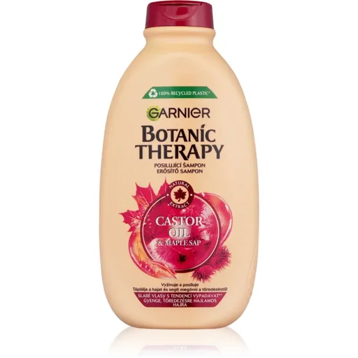 Garnier Botanic Therapy Castor Oil sampon de întărire pentru părul subtiat cu tendința de a cădea 400 ml