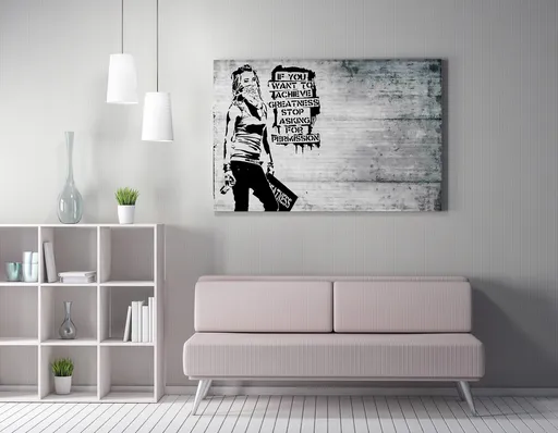 Tablou decorativ, WY136 (70 x 100), Canvas imprimat, Multicolor