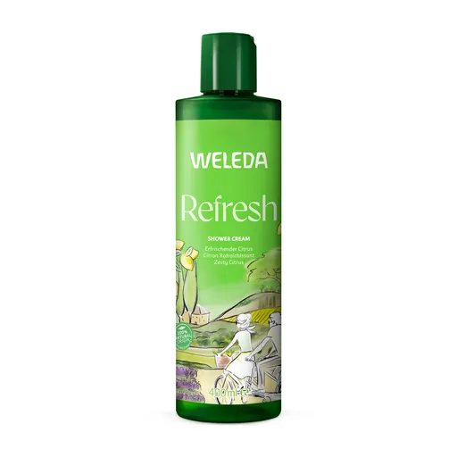 Weleda Gel de duș cu parfum proaspăt de citrice Refresh (Shower Cream) 400 ml