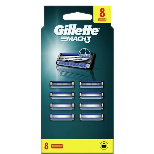 Gillette Capete de rezervă Mach3 8 buc