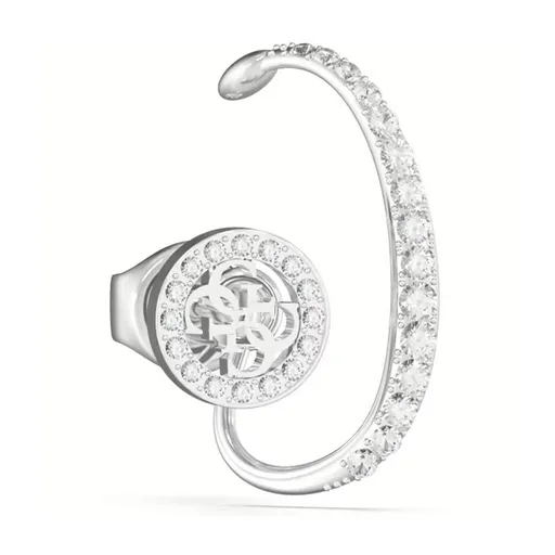 Guess Cercel single de lux Crazy Earrings JUBE03292JWRHT