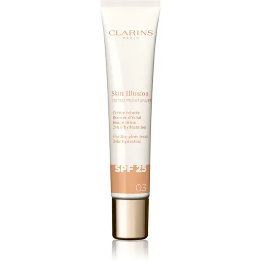 Clarins Skin Illusion Tinted Moisturizer crema tonifianta SPF 25 culoare 03 40 ml