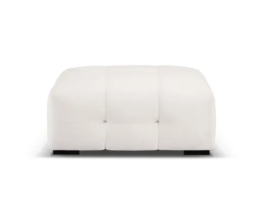 Taburet, Kendal, Micadoni Home, BL, 104x72x45 cm, catifea, gri deschis