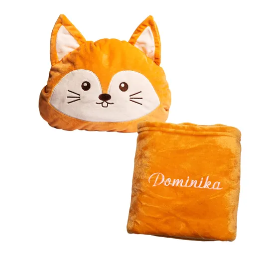 Pernă de pluș 2 în 1 Veveriță