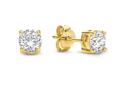 Liu Jo Cercei tip știft placați cu aur cu zirconiu LJ2566