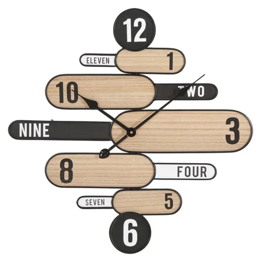 Mauro Ferretti Ceas De Perete  cm 60X5X60 | Aosom Romania