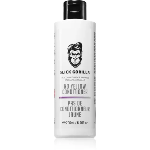 Slick Gorilla No Yellow Conditioner balsam pentru parul blond cu suvite 200 ml