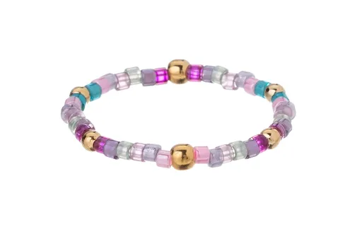 Alisia Inel jucăuș cu mărgele de sticlă Miyuki AL4348.01.000 57 mm