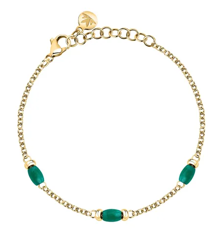 Morellato Brățară stilată placată cu aur cu mărgele Colori SAXQ14