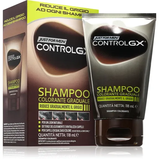 Just for Men Control GX Shampoo sampon si balsam pentru par grizonat pentru bărbați 118 ml