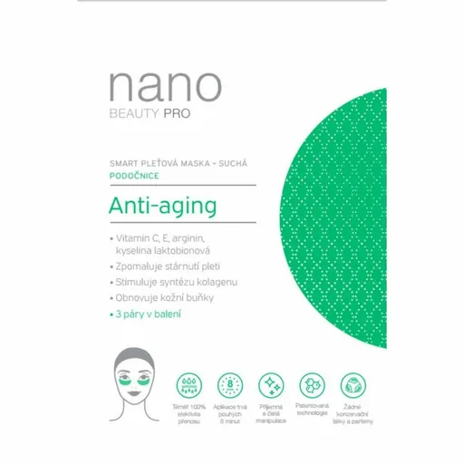 nanoBeauty Anti-Aging mască pentru conturulochilor