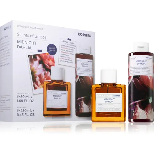 Korres Midnight Dahlia set cadou pentru femei