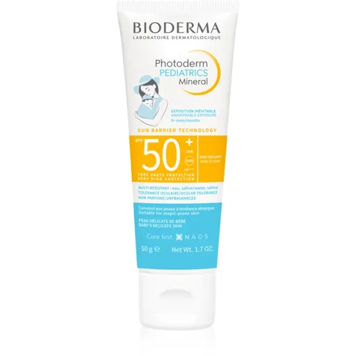 Bioderma Photoderm Pediatrics protectie solara pentru copii SPF 50+ 50 g