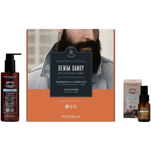 Phytorelax Laboratories Men's Grooming Denim Dandy set cadou pentru barbă