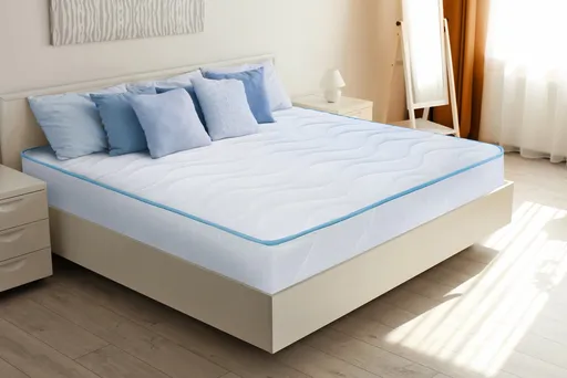 Saltea Ortopedica Green Future Blue Line 140x200x18 cm