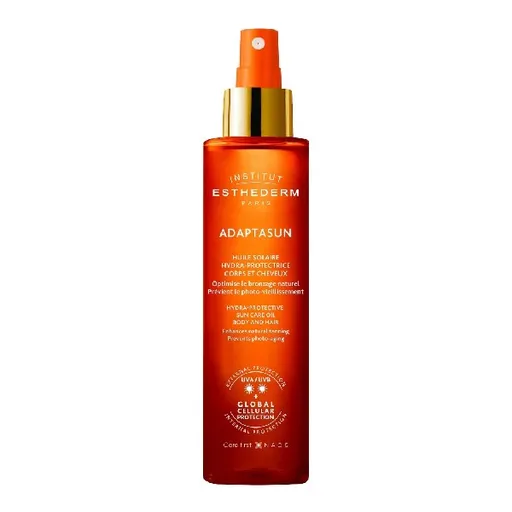 Institut Esthederm Ulei protector pentru corp și păr cu protecție moderată Moderate Sun (Protective Sun Care Oil for Body and Hair) 150 ml