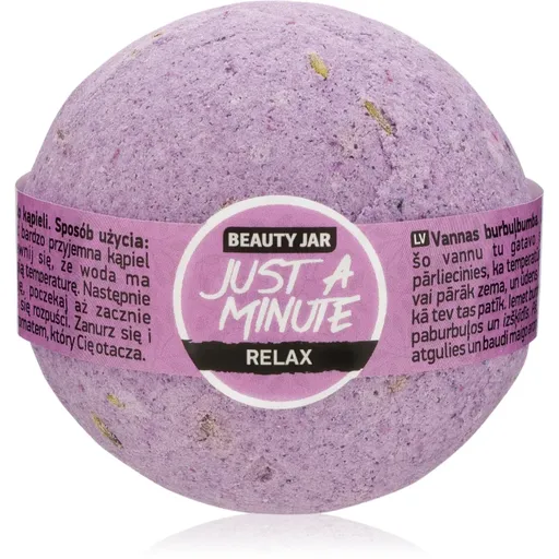 Beauty Jar Just A Minute Relax bombă de baie cu lavanda 150 g