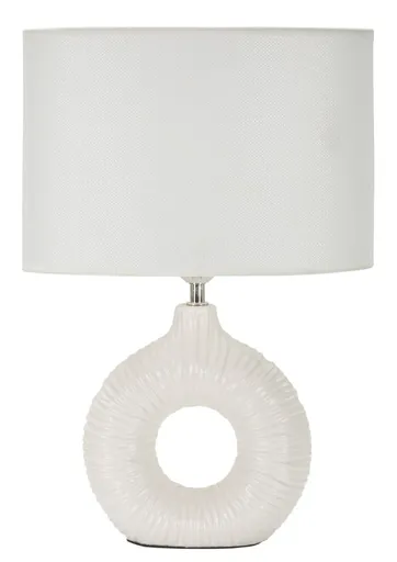 Mauro Ferretti Lampă De Masă Alb  cm 28,5X15X43 | Aosom Romania