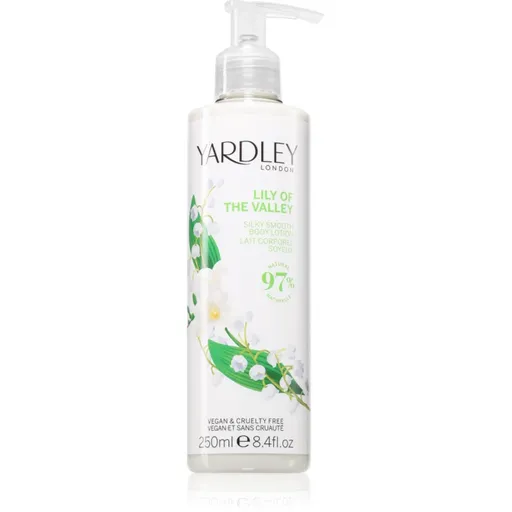 Yardley Lily Of The Valley lapte de corp hidratant 250 ml