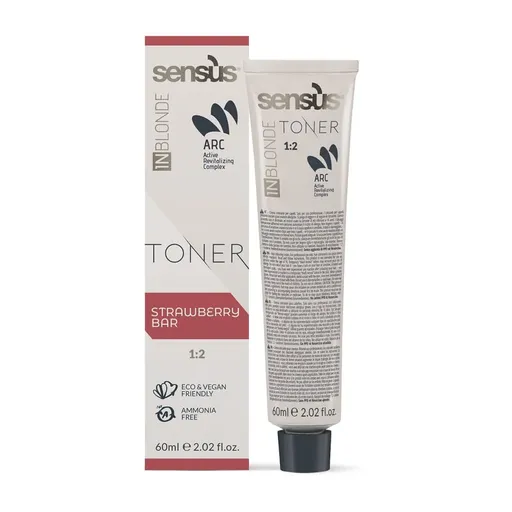 Toner pentru Par Sensus T-Area InBlonde Strawberry Bar 60 ml