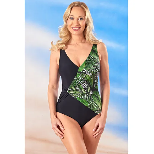 Costum de baie dintr-o bucată Aspectul tropical