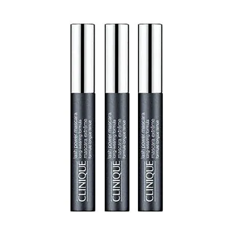 Clinique Set cadou de rimeluri pentru alungirea genelor Lash Power Mascara Trio nuanța Black Onyx 3 x 6 ml
