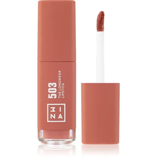 3INA The Longwear Lipstick Ruj de buze lichid, de lunga durata culoare 503 - Nude 6 ml