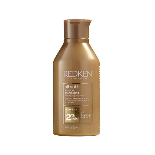 Redken Șampon de înmuiere pentru păr uscat și fragil All Soft (Shampoo) 300 ml
